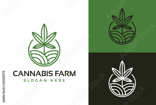 Cannabis Farm Logo photo