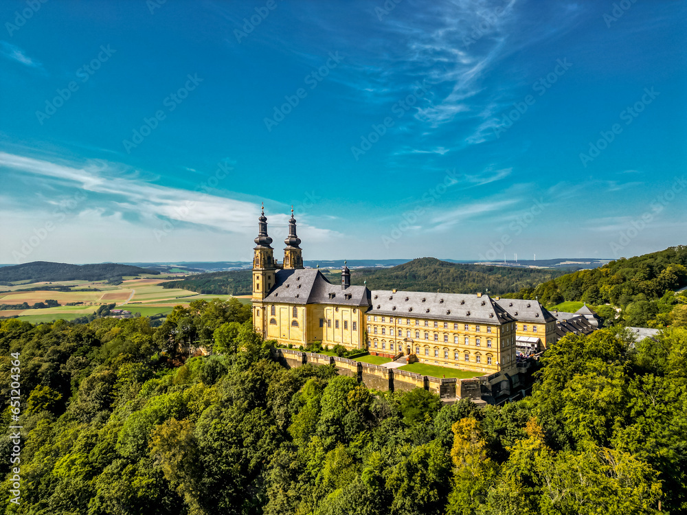 Spätsommerwanderung durch das oberfränkische Land bei Bad Staffelstein - Bayern - Deutschland