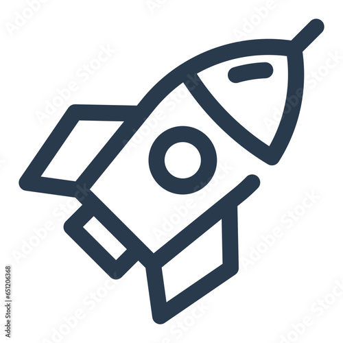 Rocket Science and Technology Icon