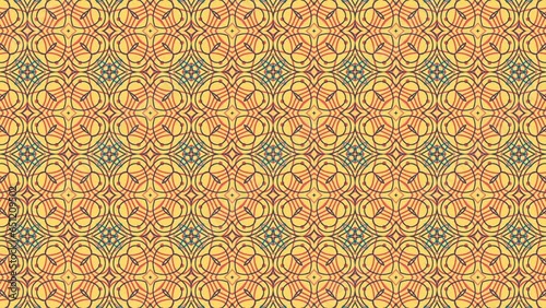 Orange Animated Pattern