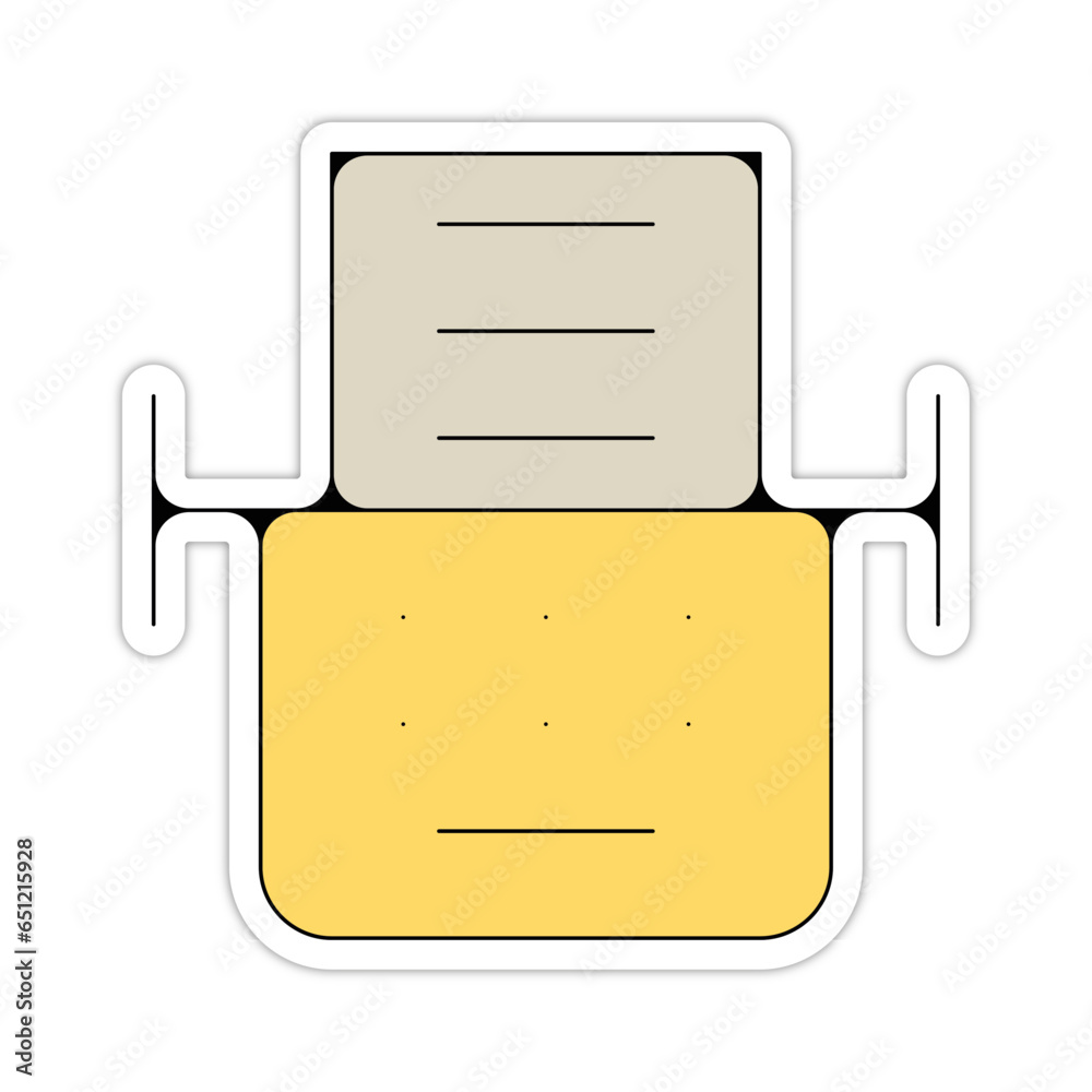 picto logo icones et symbole machine a ecrire fin couleur relief