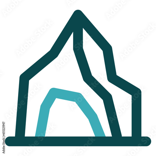 iceberg icon for illustration