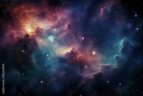 White And Purple Galaxy Nebula Cosmic  a Celestial Background Texture Immersed in Ethereal Colors  Unveiling the Wonders of the Cosmic Universe