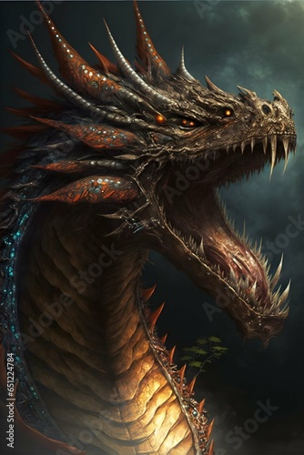 superb rendering of a dragon  © Robert