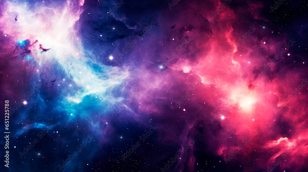 colorful galaxy cloud nebula background