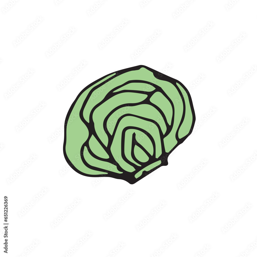 Green Vegetble Graphics Set Green Vegetble Graphics Set