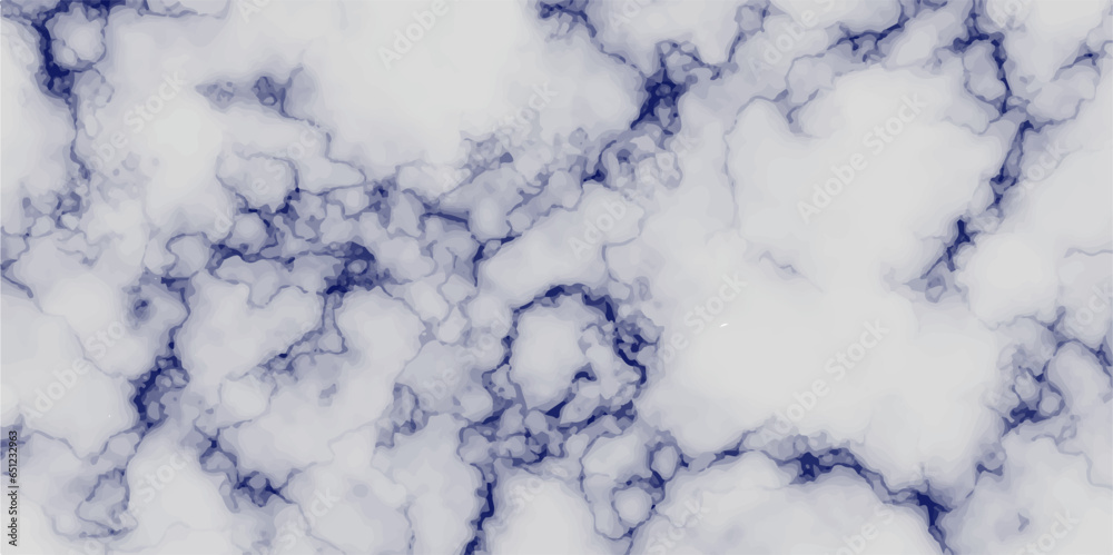 White and Blue Marble luxury realistic texture for banner, invitation, headers,print ads, packing design template.Marbeling texture with vector illustration.isolated on white background