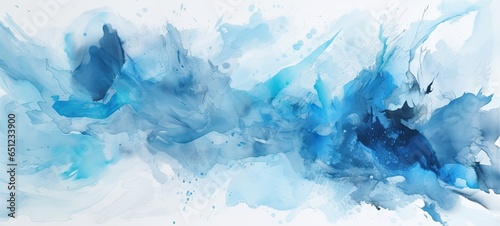 abstract blue paint background