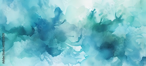 Abstract tuquoise brushed background photo