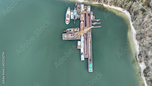 Obraz na płótnie dead ships w salonie