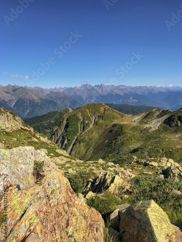 Beautiful mountain landscape in summer