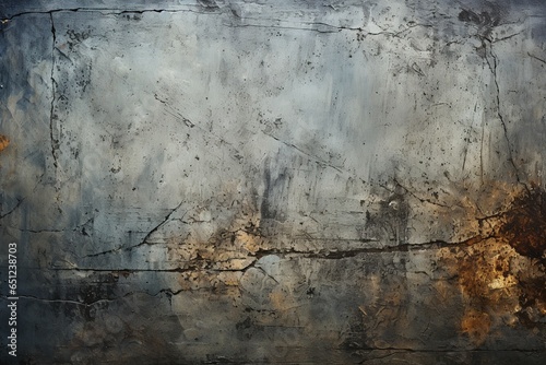 Grey Distressed Metal, a Weathered Vintage Texture Background Infused with Character, Echoing the Beauty of Time-Worn Elegance
