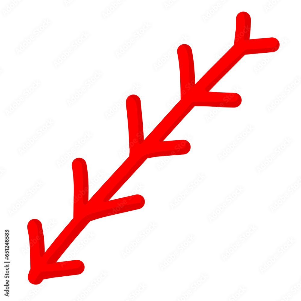 Obraz premium Christmas decoration branches