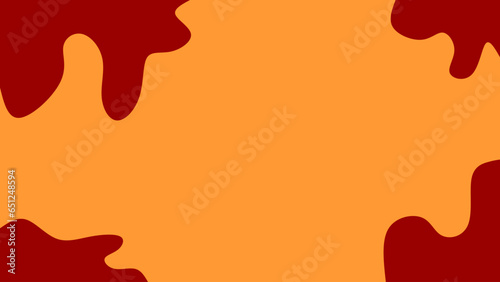 melting chocolate background illustration 