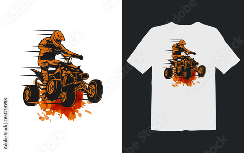  vector extreme dirt bike cartoon vector illustration biker t shirt design