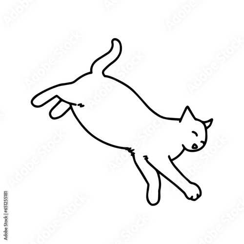 Illustration of a cat
