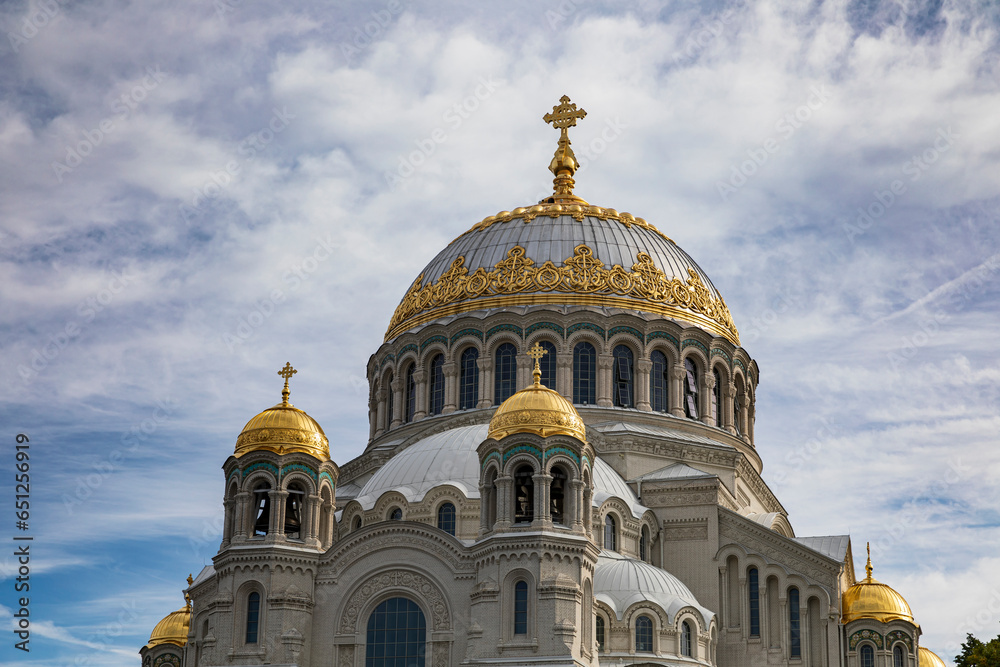 Fototapeta premium Kronstadt Naval Cathedral