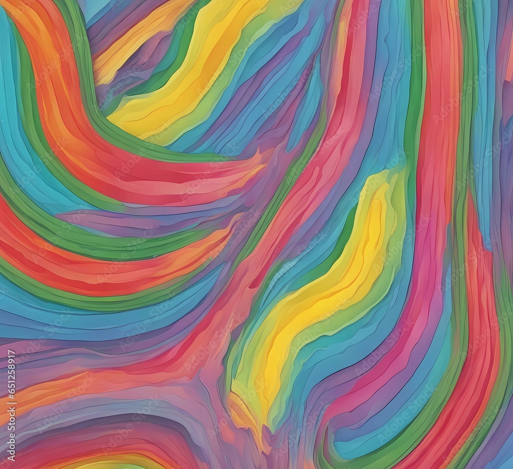 An Illustration Design of Abstract Rainbow Colorful Background with Beautiful Pattern Lines Wallpaper An Illustration Design of Abstract Rainbow Colorful Background with Beautiful Pattern Lines Wallpaper