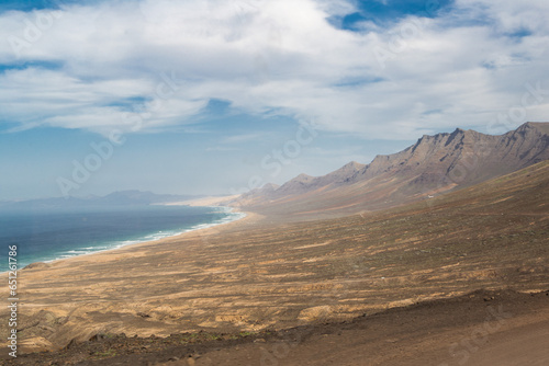 Cofete beach in Fuerteventura, Canary Islands