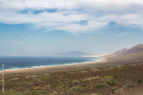 Cofete beach in Fuerteventura, Canary Islands