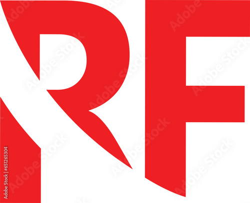 Free Download Something like FR logo letters with blue and red gradation - GFXLoad