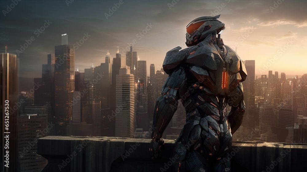 Guardian of Tomorrow's City Guardian of Tomorrow's City