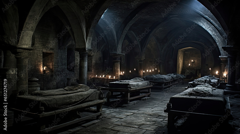Crypt with Open Coffins Crypt with Open Coffins