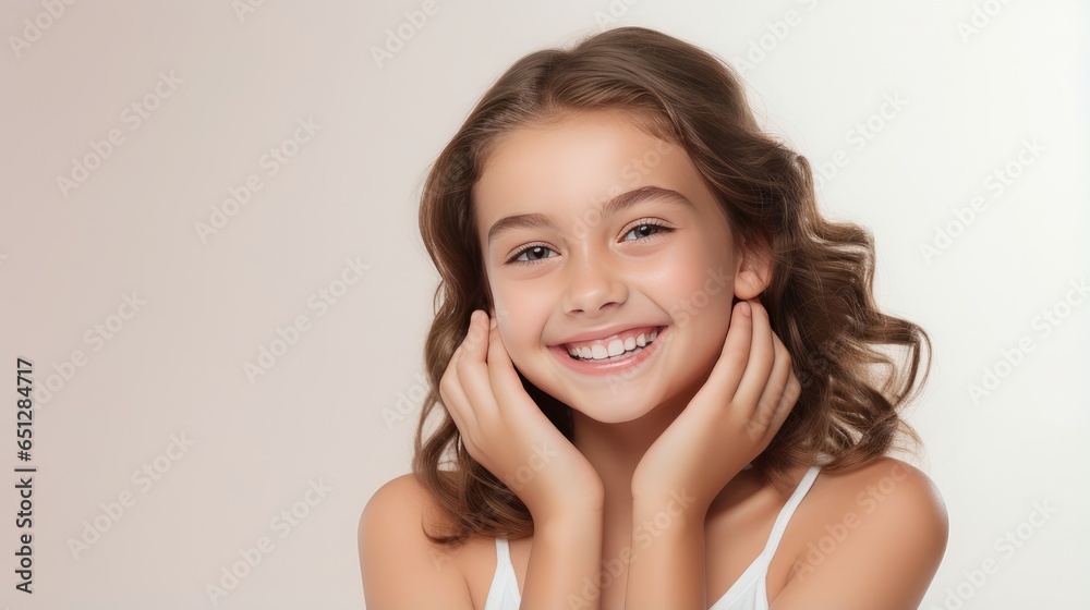 Fresh-Faced Beauty: Highlight the elegance of a beautiful woman with clean, fresh skin, introducing our skincare product. Fresh-Faced Beauty: Highlight the elegance of a beautiful woman with clean, fresh skin, introducing our skincare product.