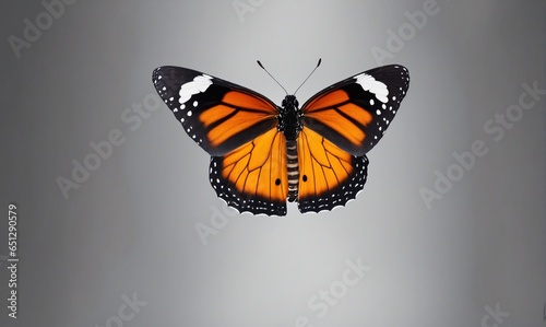 Butterfly Isolated on White Background, PNG