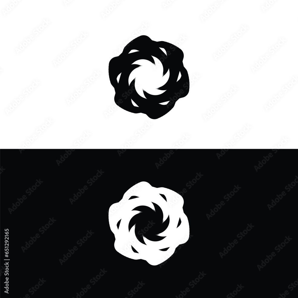 Circle vector logo template design . Circle icon illustration Circle vector logo template design . Circle icon illustration