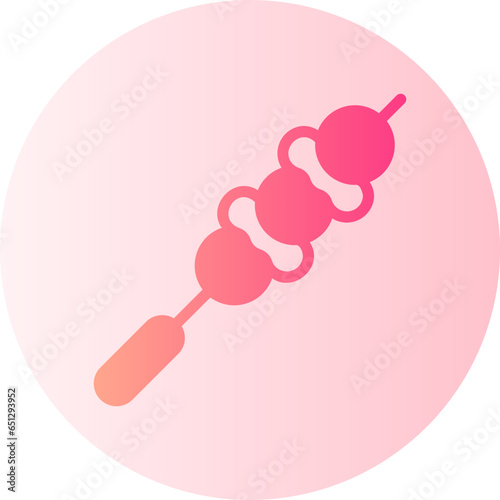skewers gradient icon