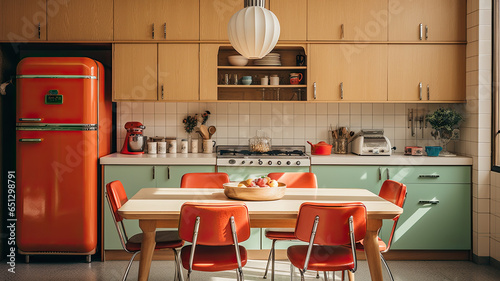 60s-Inspired Contemporary Kitchen