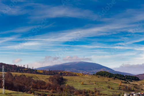 autumn landscape in the Carpathians