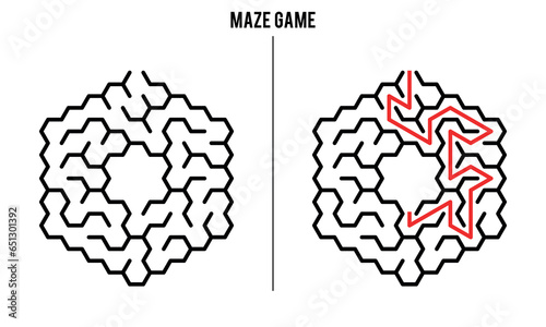  Advanced Hexagonal Maze Puzzle Game And Solution