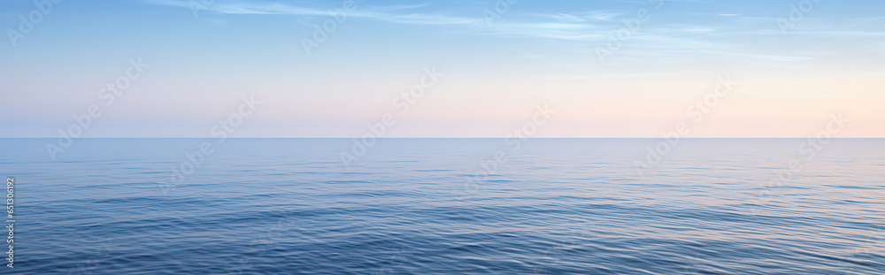 custom made wallpaper toronto digitalatlantic ocean at sunrise, minimalistic seascape, generative ai