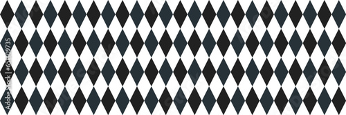 harlequin seamless pattern. rhombus background vector
