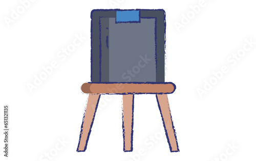board hand drawn illustration