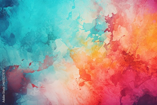 Abstract background with many vibrant colors and textures 