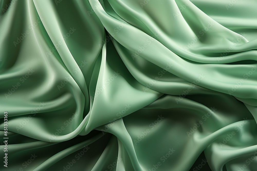 Green Silk Fabric Background Texture, Lush Natural Elegance in Textile Artistry Green Silk Fabric Background Texture, Lush Natural Elegance in Textile Artistry
