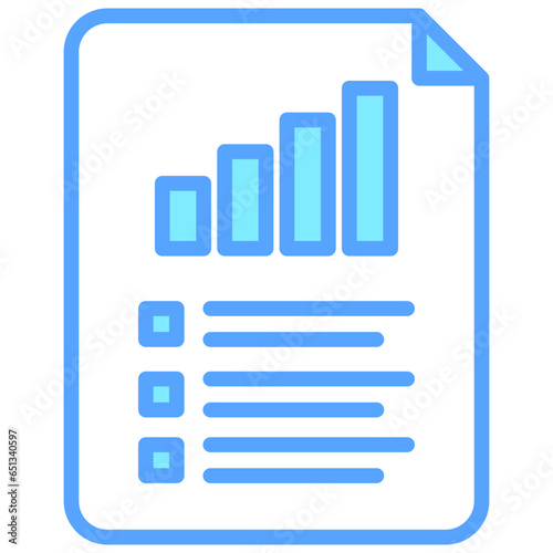 Report icon often used in design, websites, or applications, banner, flyer to convey specific concepts related to Assessment, educational, evaluative, and analytical purposes.