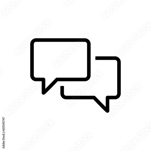 chatting speech bubble icon , comment icon symbol chat message in speech bubble icon. web vector icons
