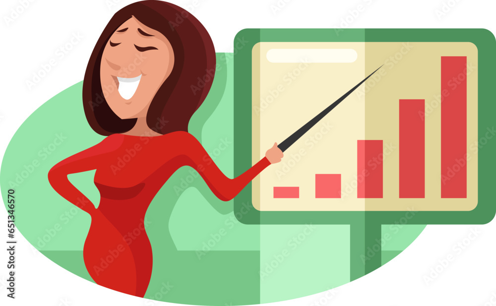 Woman in red, illustration, vector on a white background. Woman in red, illustration, vector on a white background.