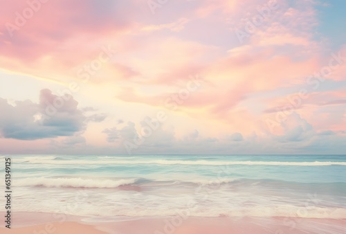 Landscape Dreams: Coastal Sunset with Multiple Filter Effects