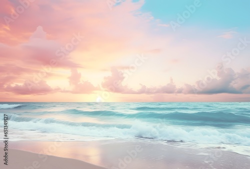 Dramatic Skies at Dusk: Caribbean Beach Sunset Splendor