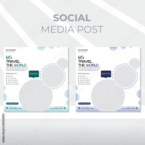 EPS Real estate digital marketing web banner social media and instagram post template banner.