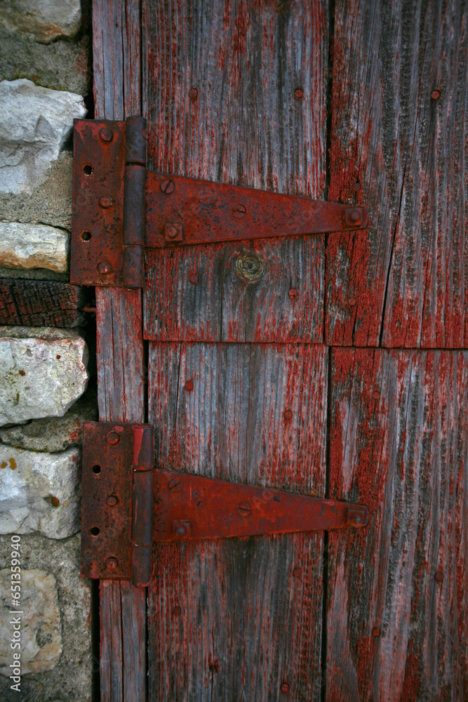 Two Barn Door Hinges Two Barn Door Hinges