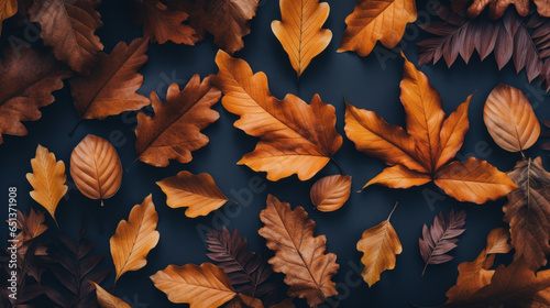 Autumn leaves background  © sderbane