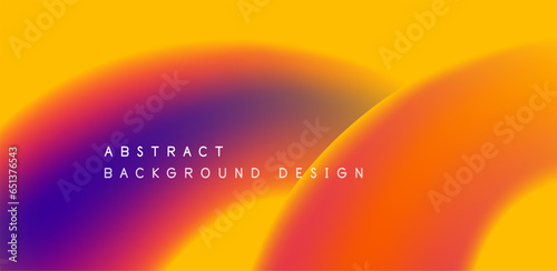 Abstract vector backdrop with fluid, geometric elements. Harmonious blend of form and color, evoking dynamic and captivating visual landscape for wallpaper, banner, background, landing page