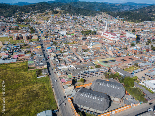 Ubaté, Cundinamarca: Aerial Splendor photo