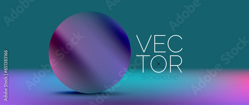 Podium background adorned with fluid gradient color geometric shapes. Eye-catching and modern design. The liquid gradients infuse element of fluidity and energy